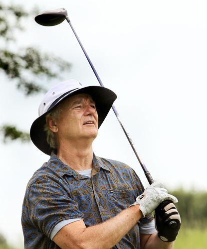 Bill Murray filming golf series The Links Life in Ireland