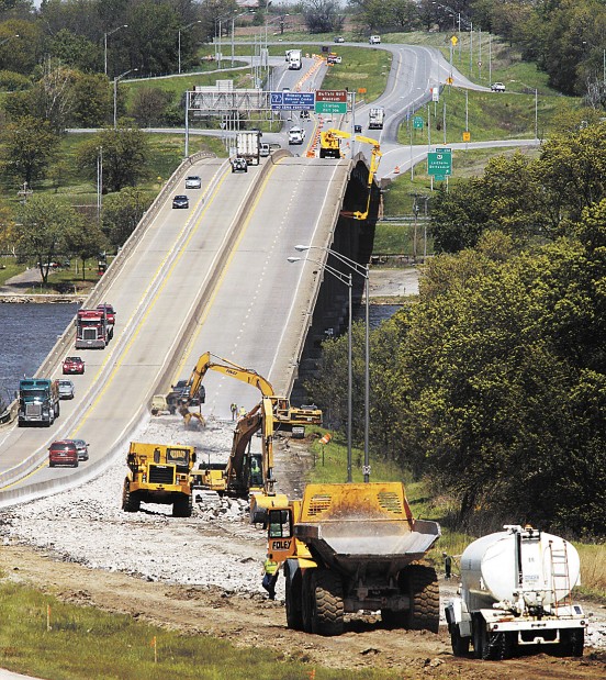 I-80 Bridge Work