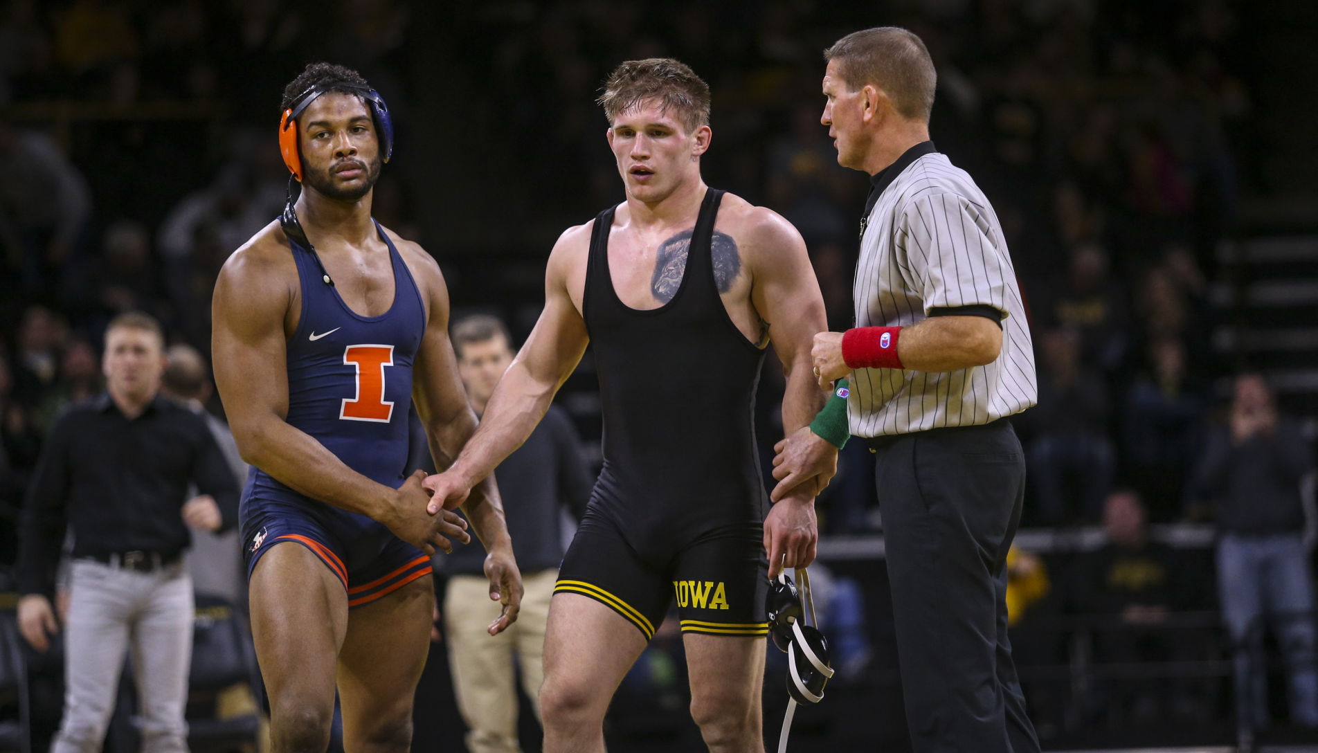 Iowa wrestling singlet cheap