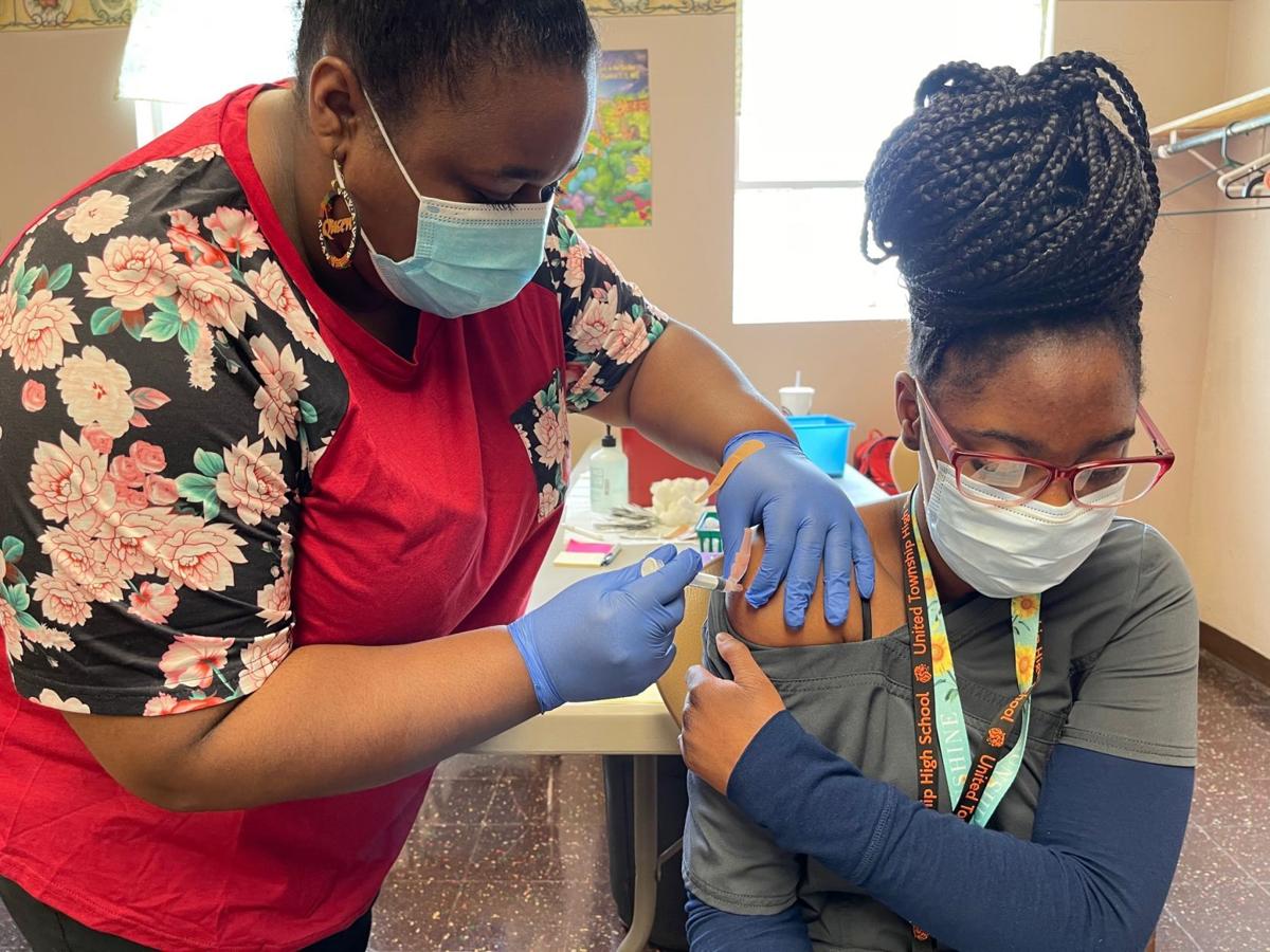 Mt. Zion vaccine clinic