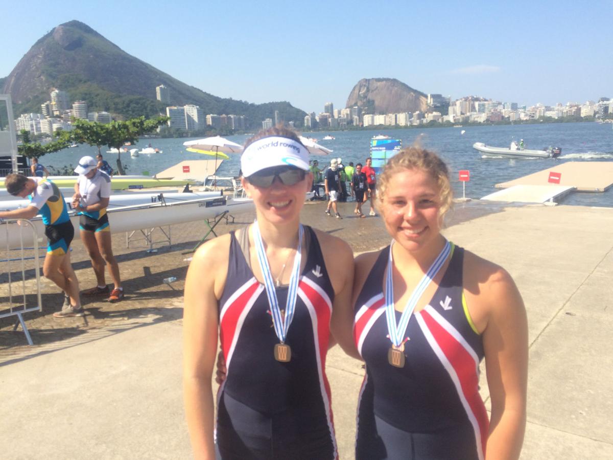 Elizabeth Sharis and Emily Delleman.