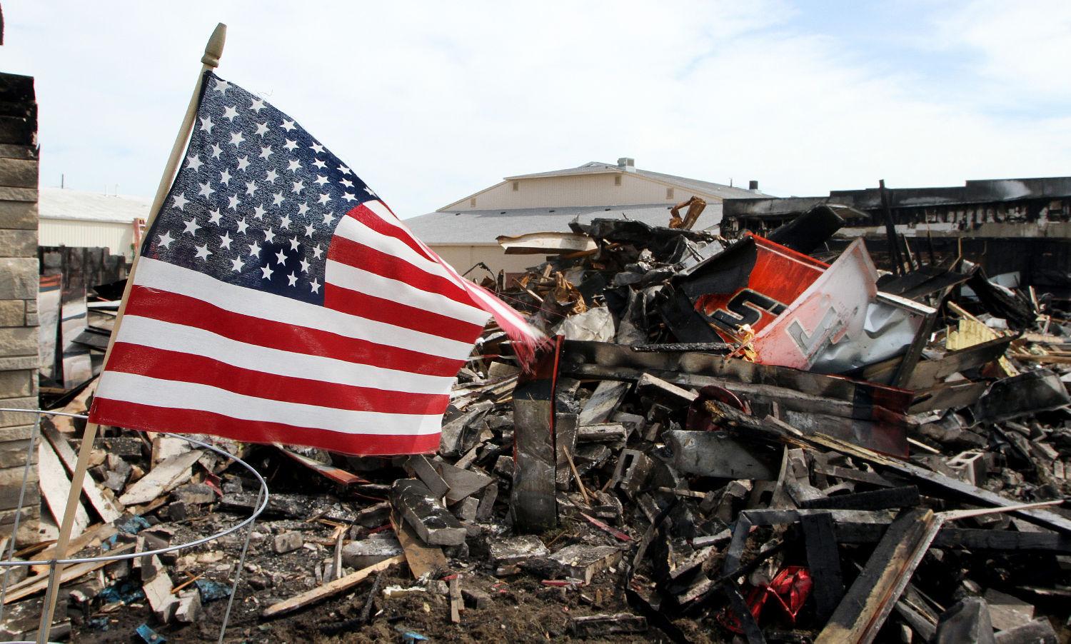 Photos Anchor Lumber Fire in Silvis Local News