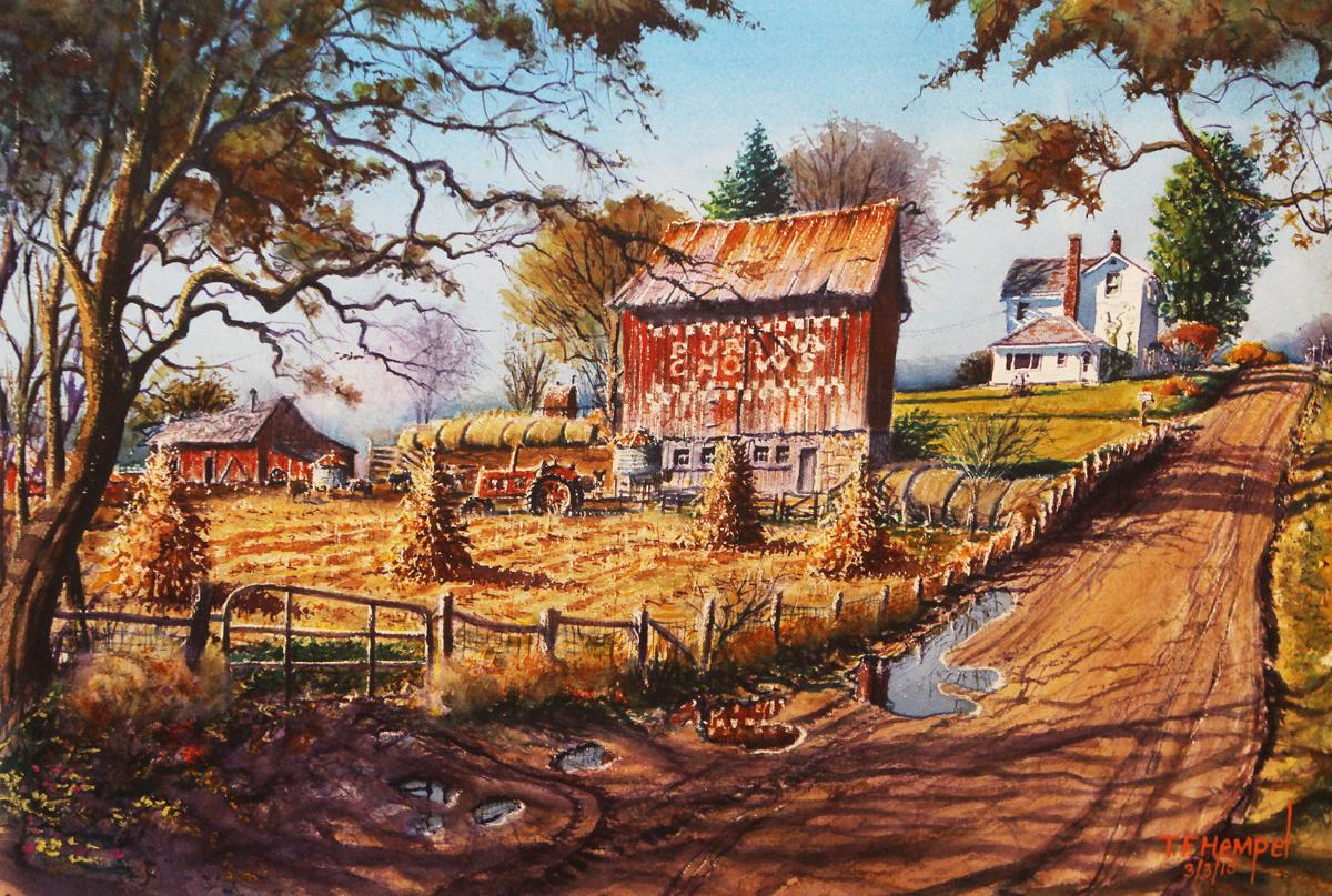 Davenport Watercolor Artist Tom Hempel Reflects On Four Decades Of