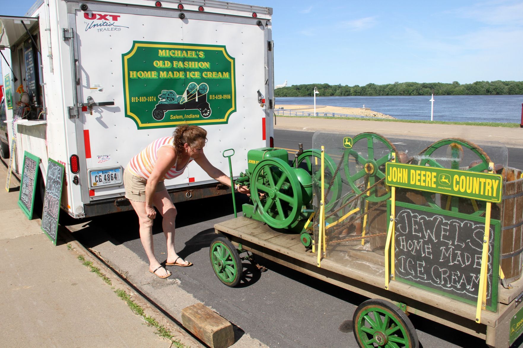 John deere discount ice cream maker