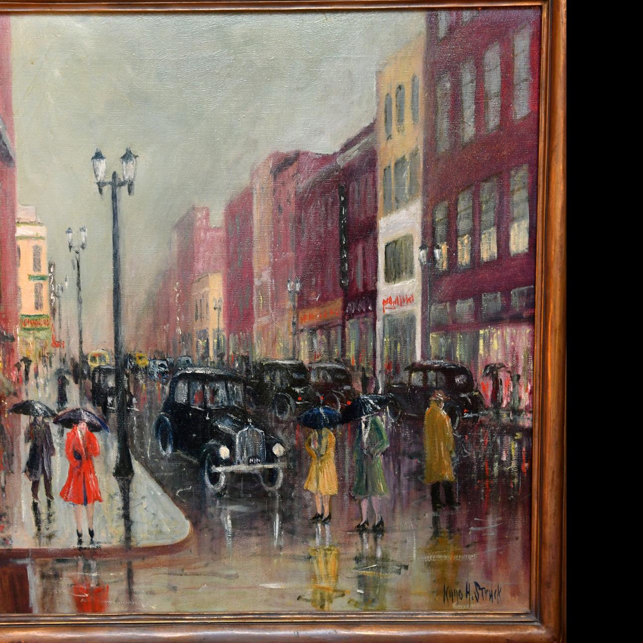 Homefront Kuno Struck Painting Raises Questions Alma Gaul