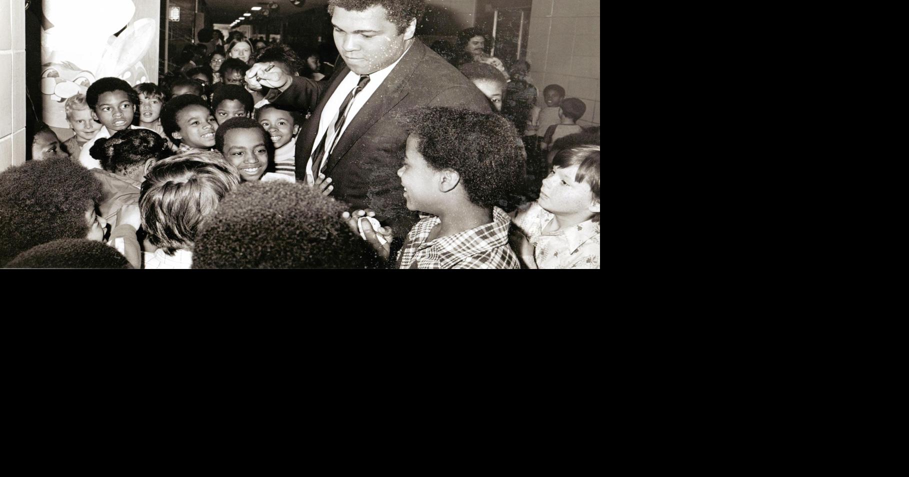Historic photos & papers: Muhammad Ali in Q-C