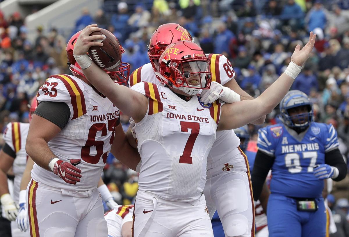 Iowa State Edges No 19 Memphis In Liberty Bowl Iowa State Cyclones Qctimes Com