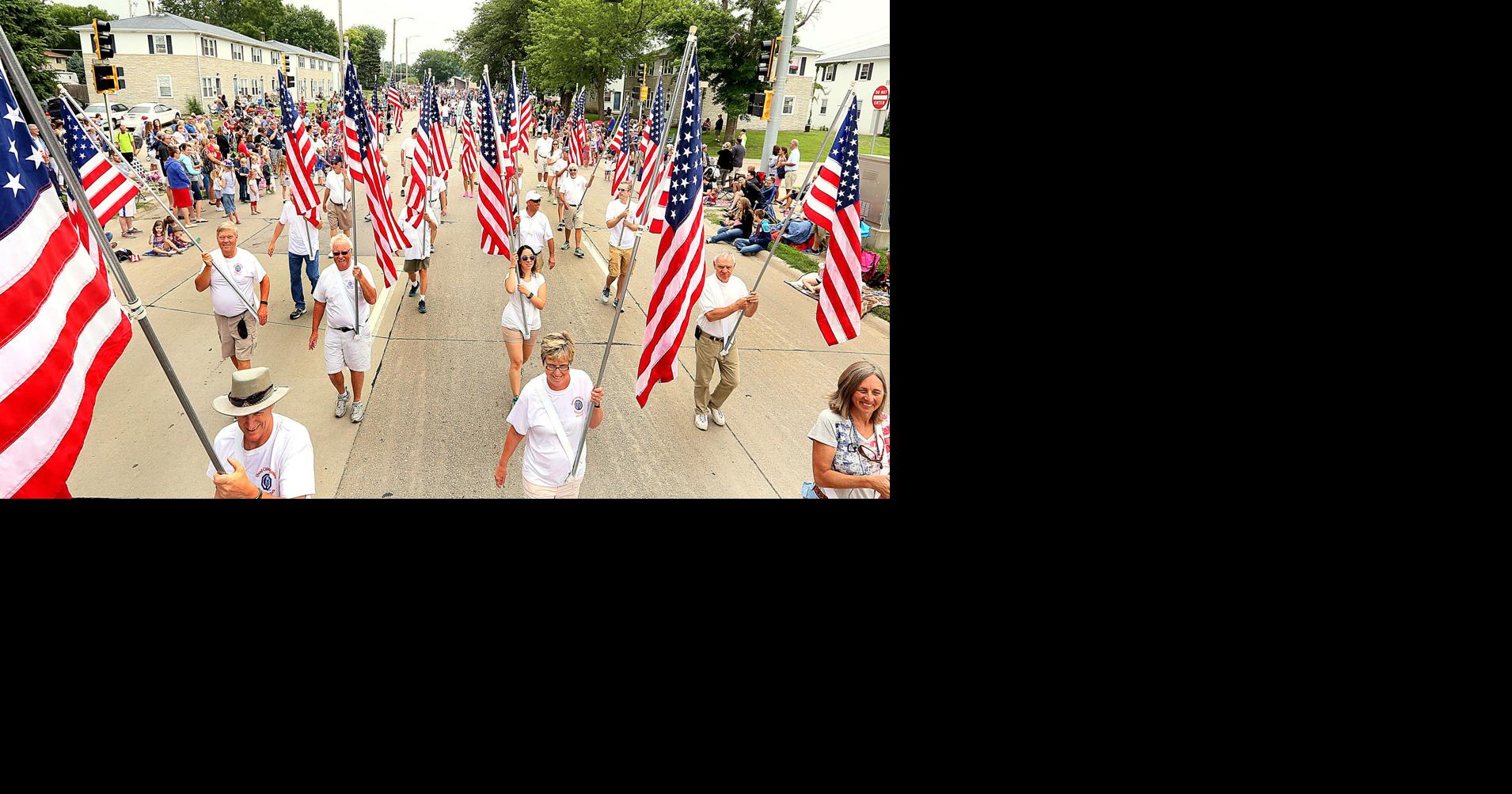 Scenes from the Bettendorf Fourth of July parade