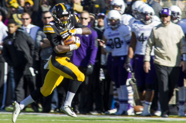 Hawkeye Running Backs Cited In Iowa City