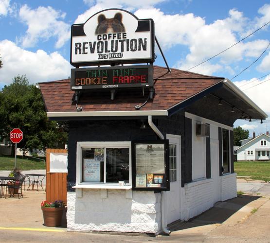 The Coffee Revolution in Davenport open after Sunday's burglary