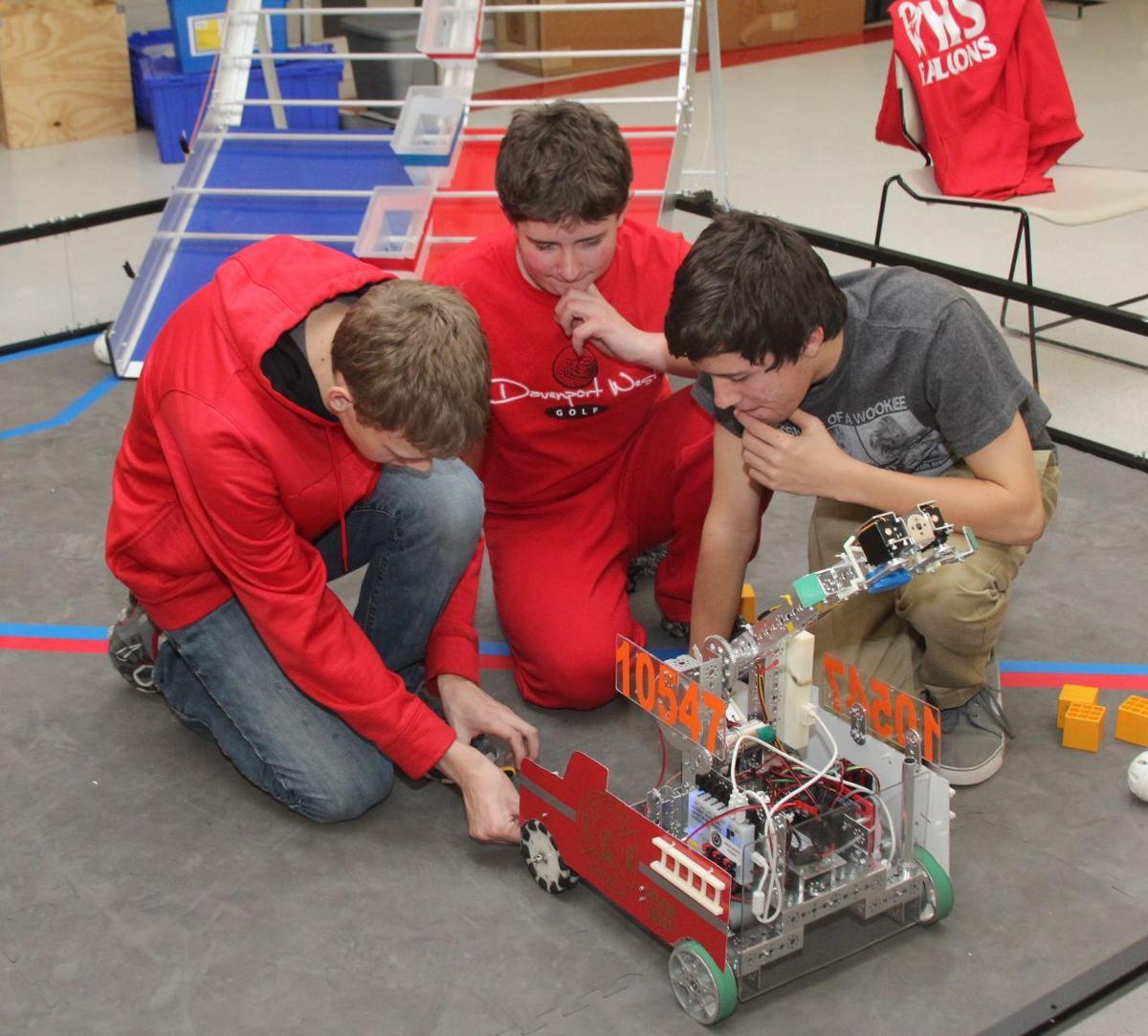 robotics research project high school