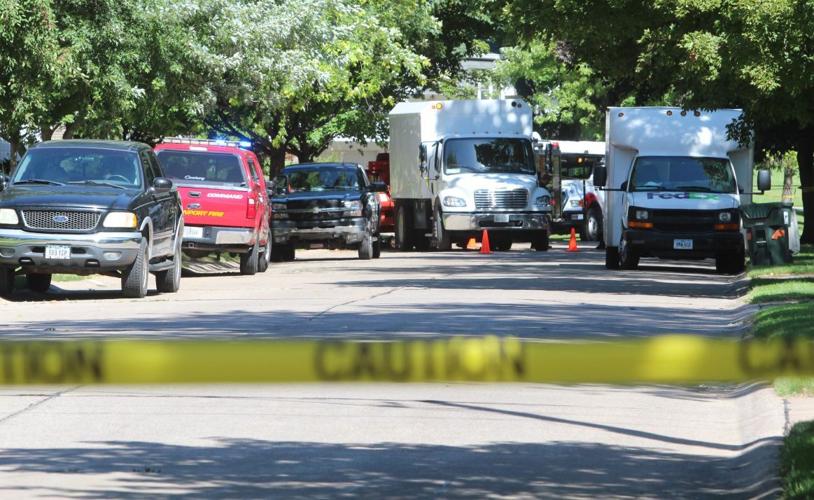 Police investigate wood chipper fatality accident