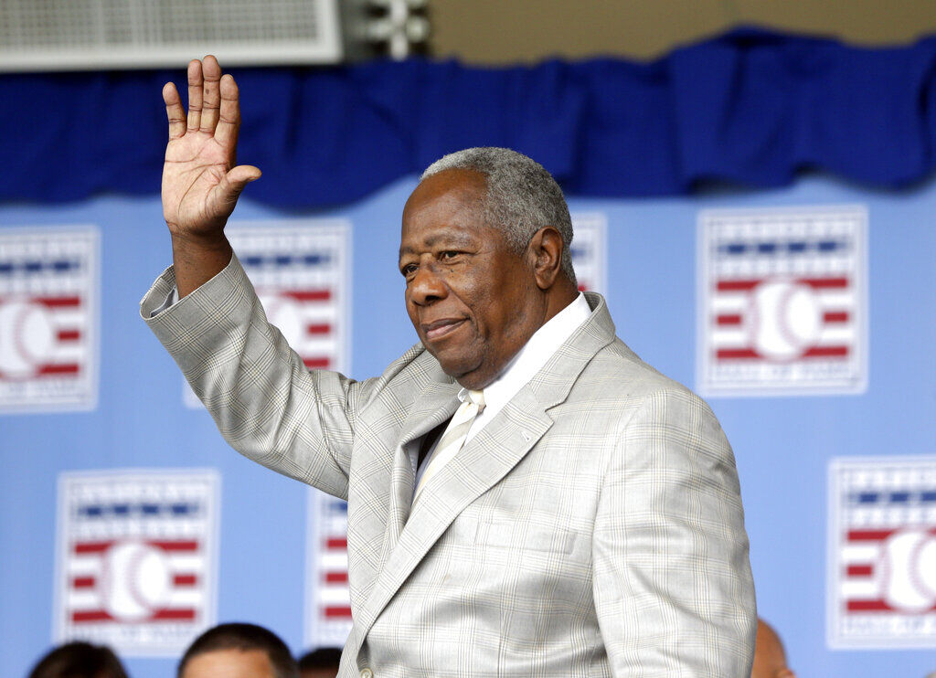 Hank Aaron Baseball