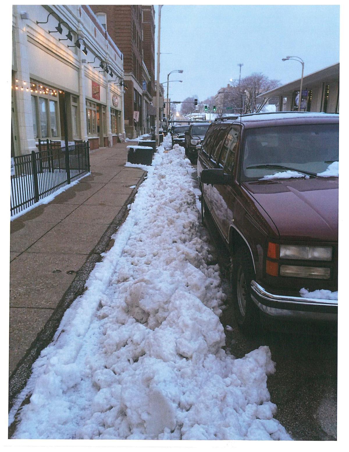 Downtown restaurant owner criticizes snow removal Government and