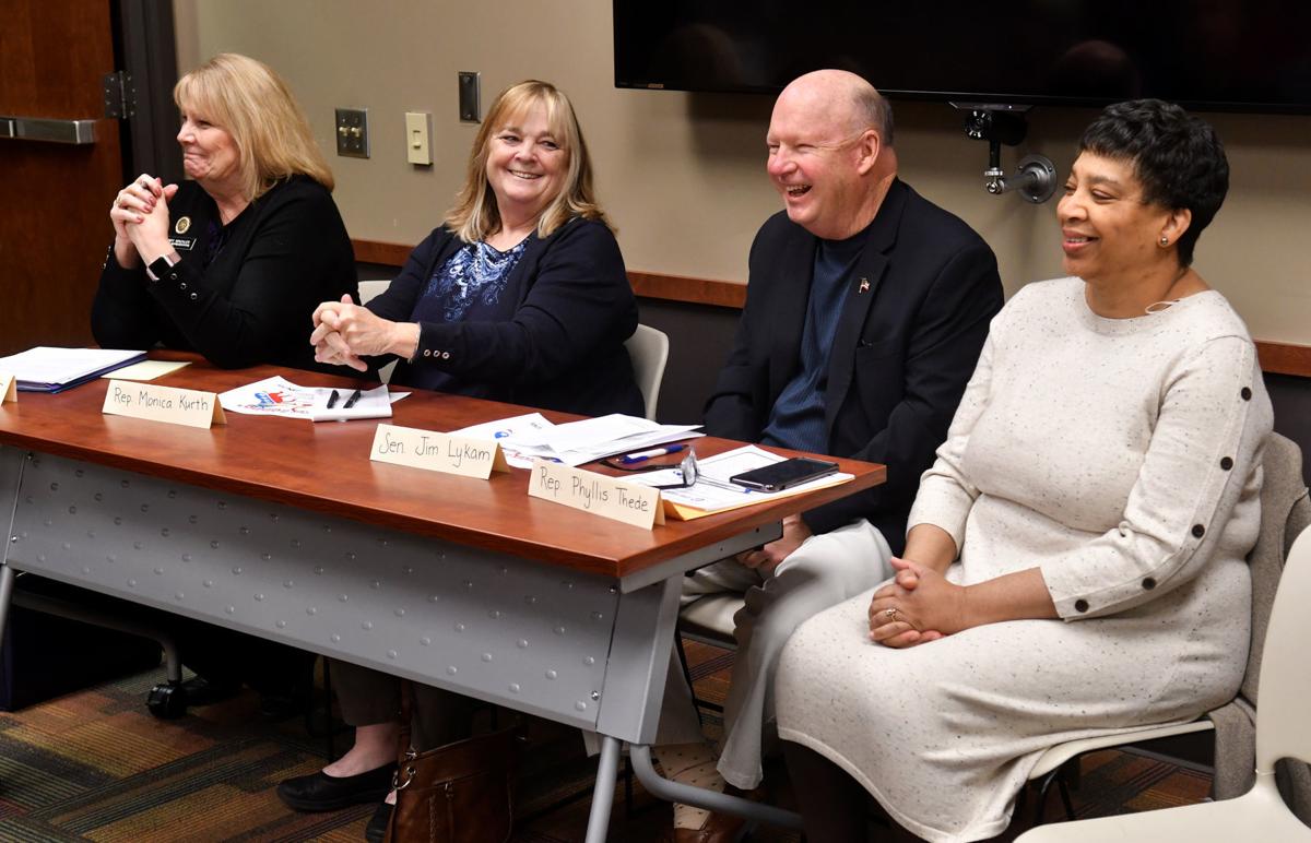 Scott County legislators forum.