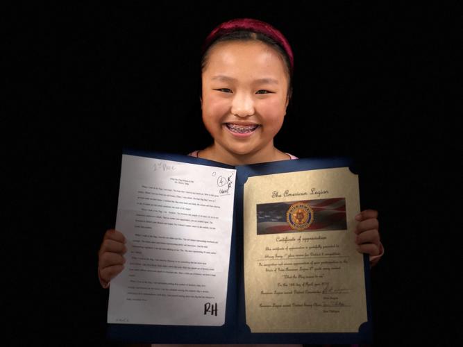 Sherry Tang and her essay