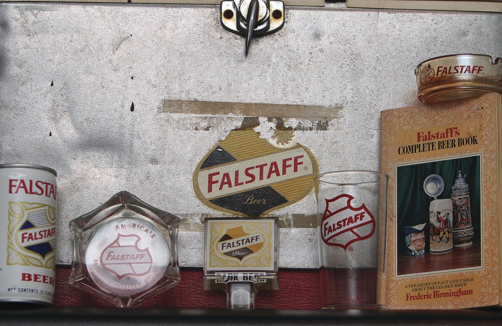 Falstaff Brewing 3 Falstaff Shield Beer Napkin St Louis 
