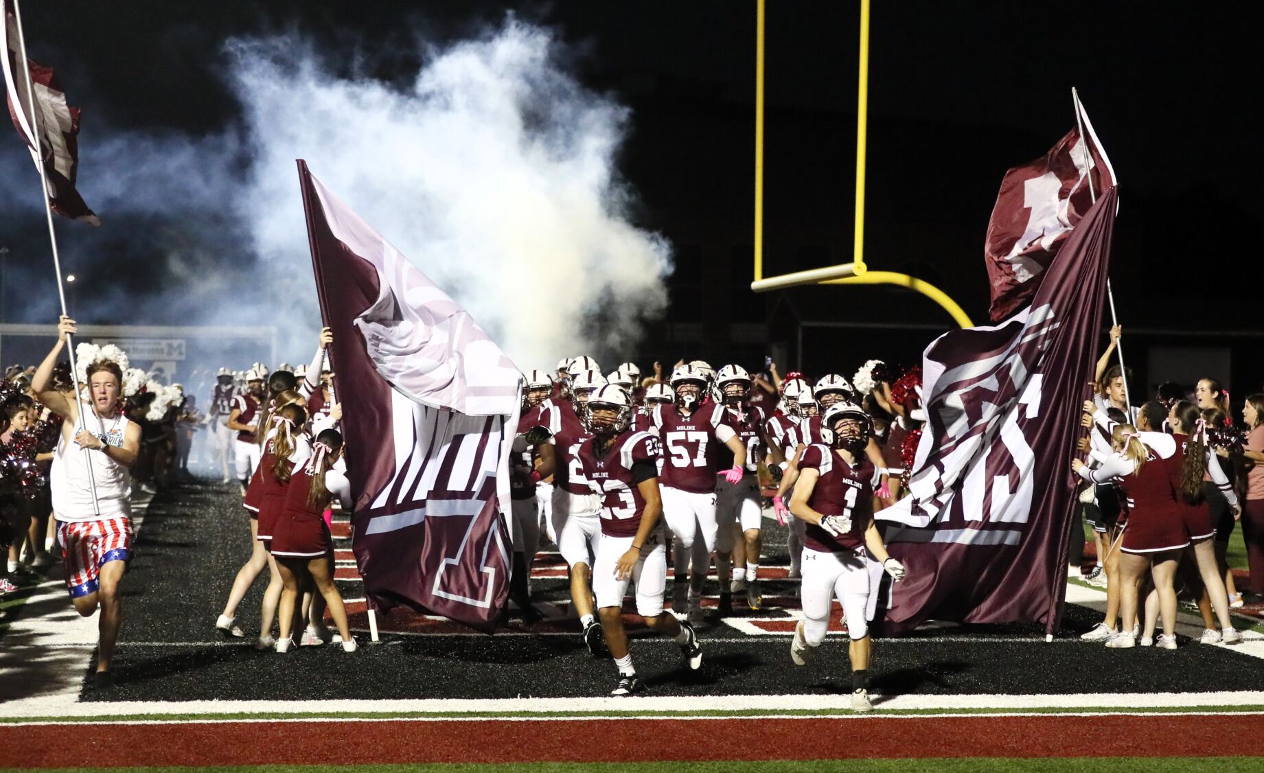Moline Dispatch Photos: 26 images of the Moline-United Township football game at ...