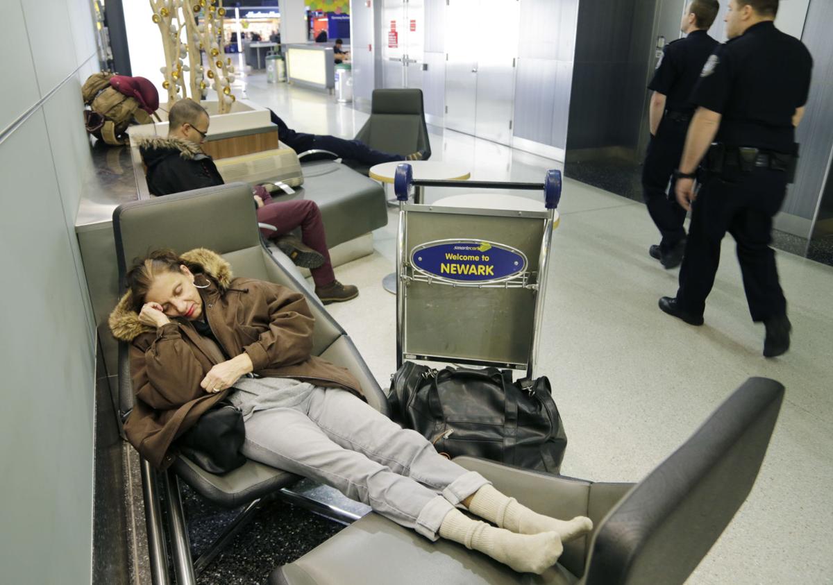 Winter Weather New Jersey Airlines Canceled Flights