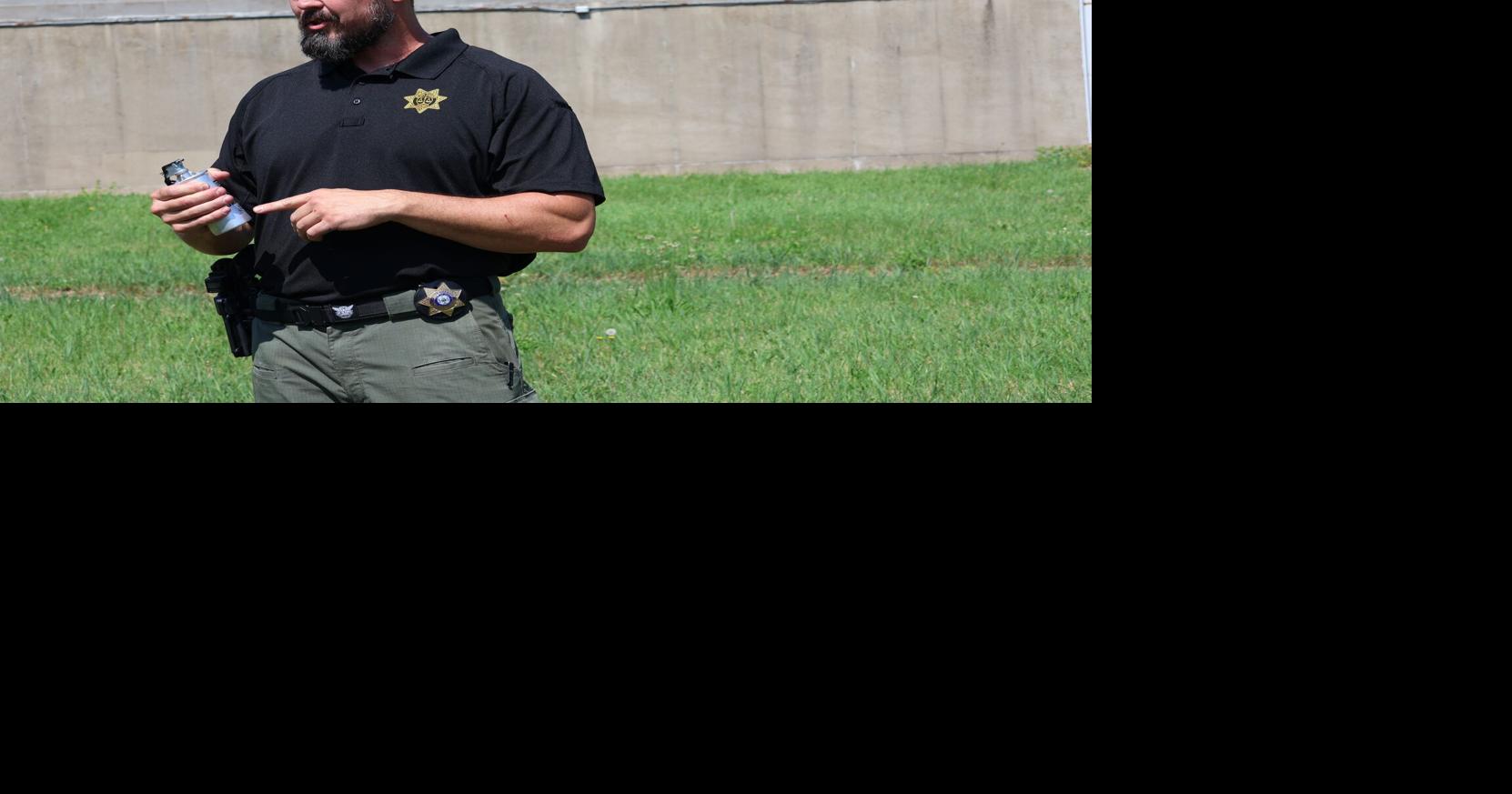 Scott County Sheriff K-9 demonstrates attack