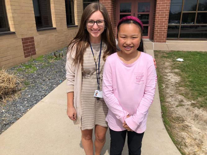 Teacher Olivia Day and Sherry Tang