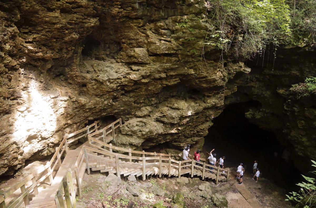 Lighting up Mother Nature: Maquoketa Caves State Park set ...