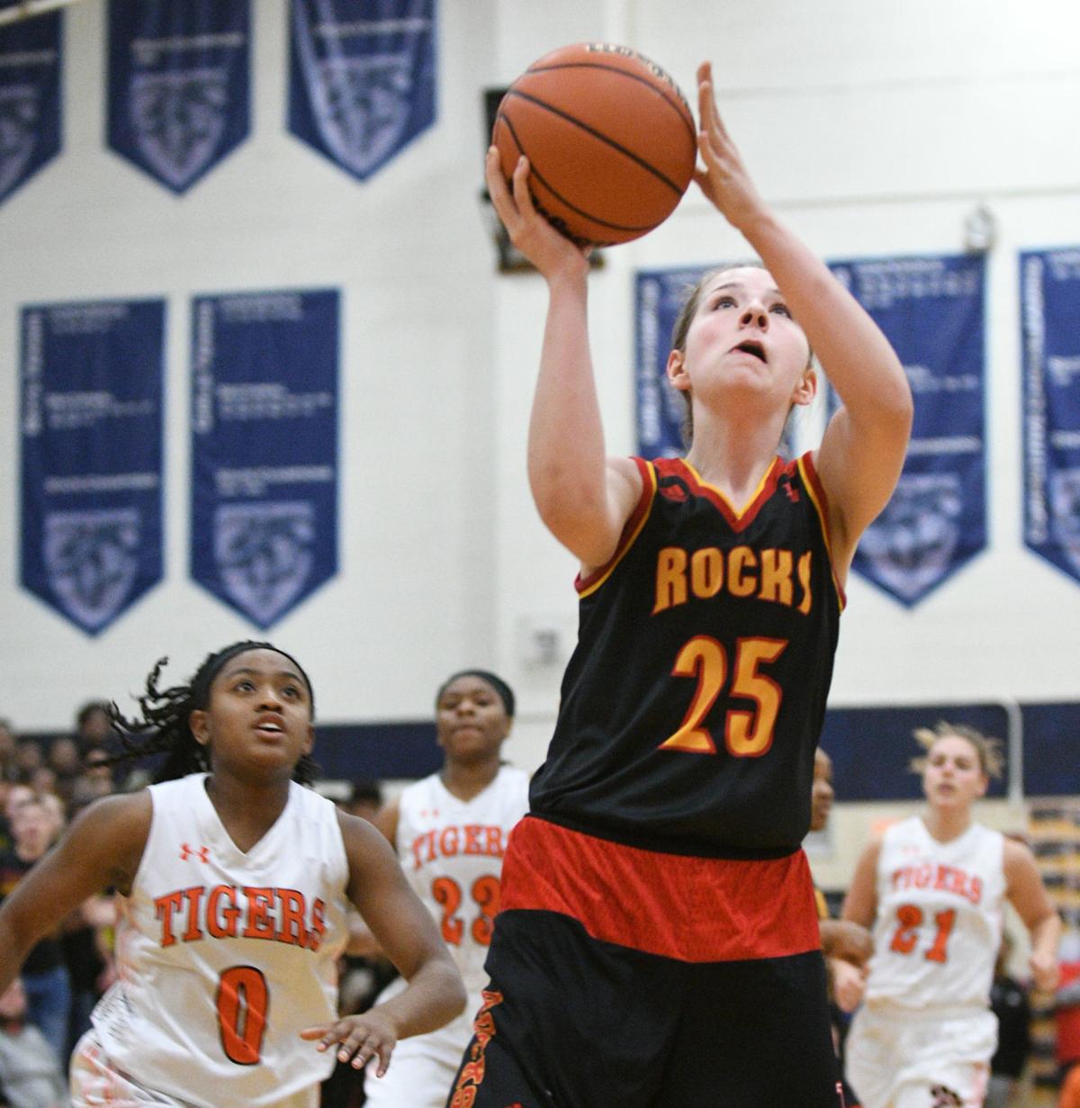 Rocks Drop Sectional Heartbreaker High School Girls Basketball