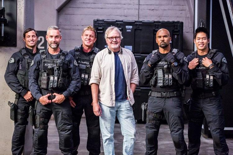 John Showalter and the cast of 'S.W.A.T.'