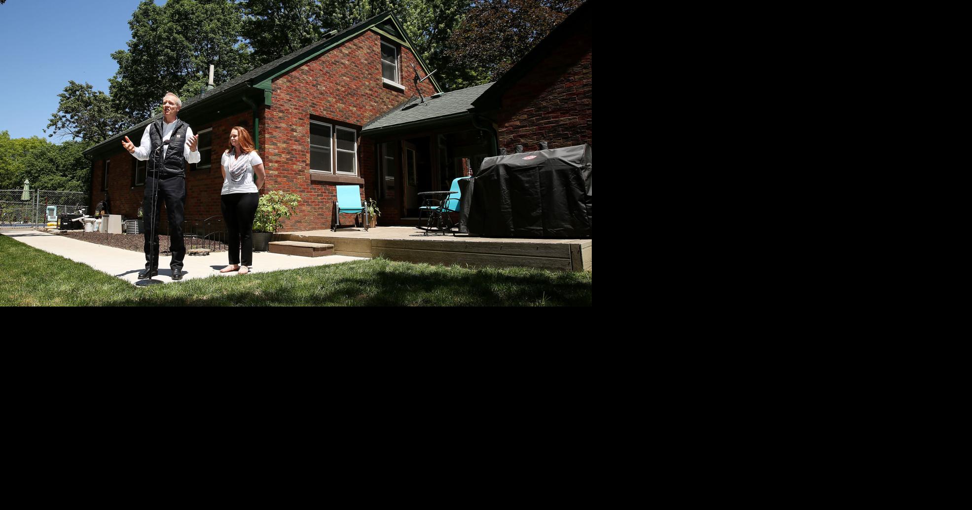 Illinois governor touts property tax relief in Moline