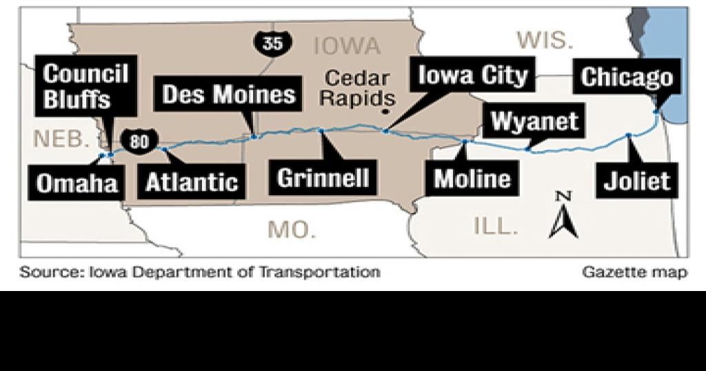 Iowa picks a winning route