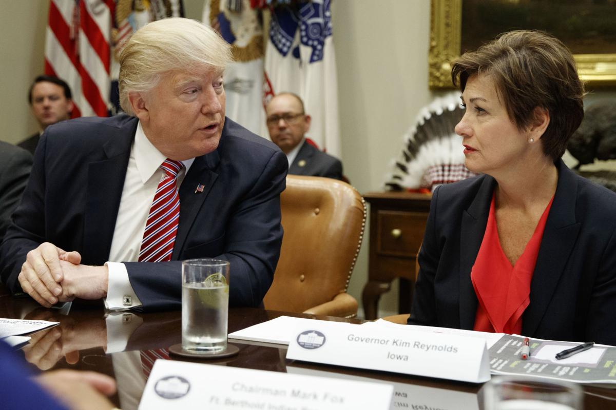 Donald Trump-Kim Reynolds