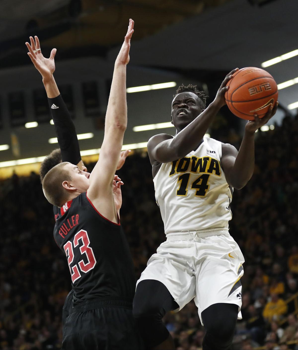 Nebraska Iowa Basketball