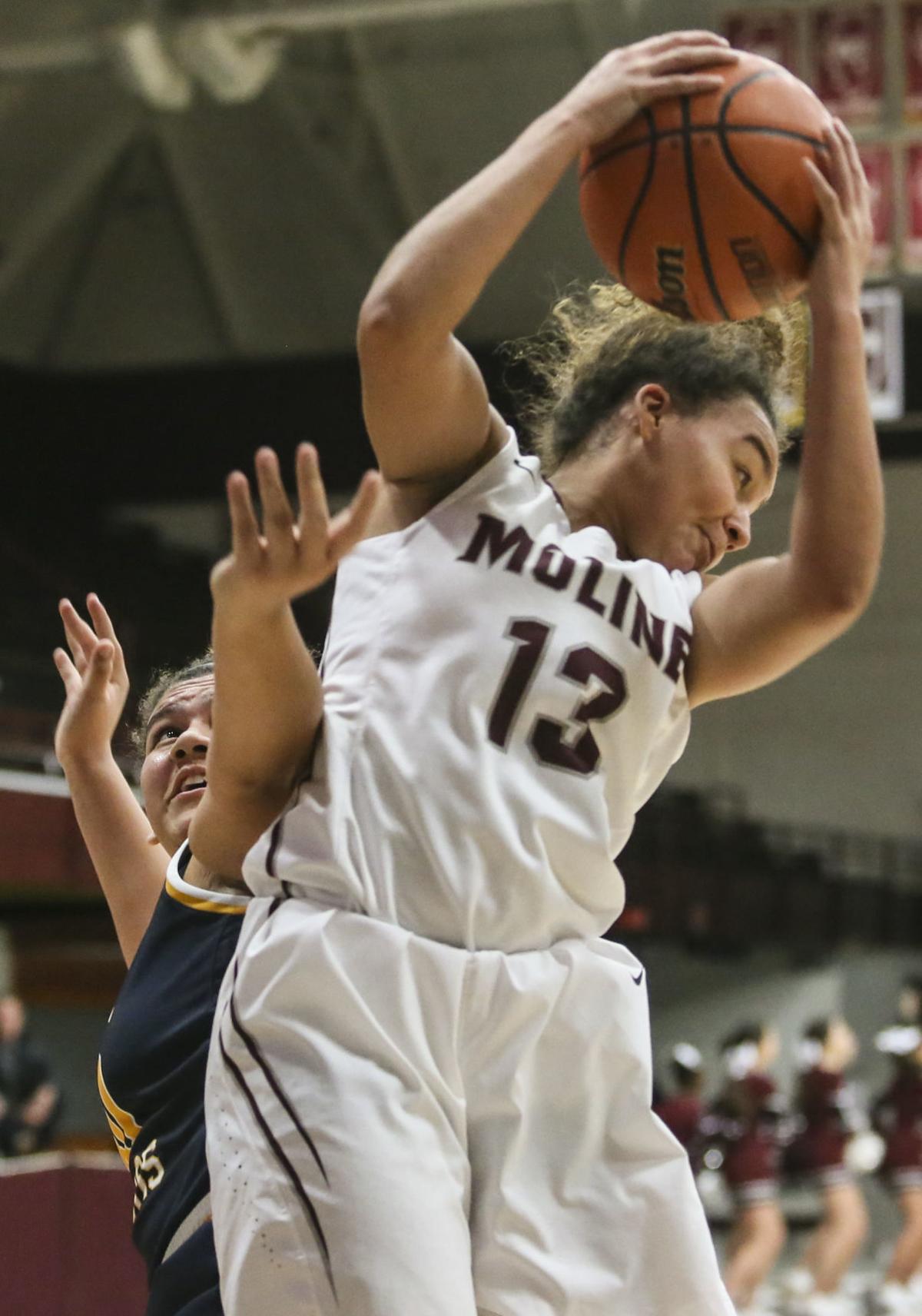 Moline Girls Use 34 Point Quarter To Throttle Sterling High