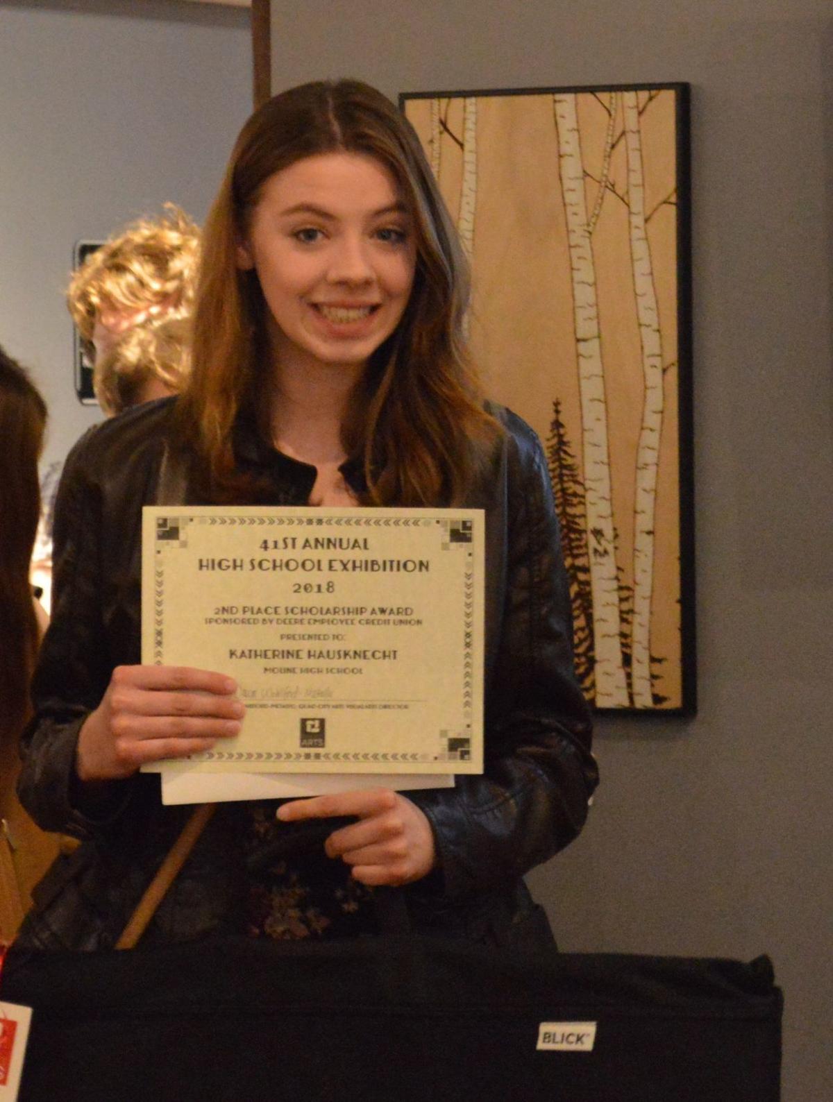 Winners announced in high school art competition Local