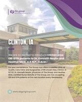 THE GROUP OB-GYN SPECIALISTS REAFFIRM COMMITMENT TO WOMEN’S HEALTH CARE IN CLINTON