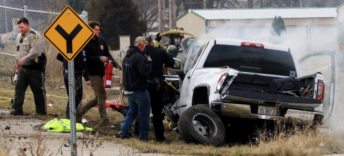 Updated Head On Crash On U S 67 Sends 2 To Iowa City Hospital Closes Highway Near Arconic Local News Qctimes Com