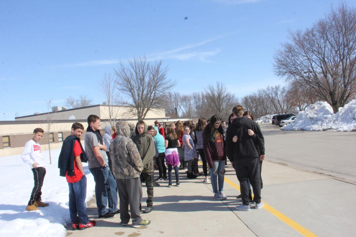 NATIONAL SCHOOL WALKOUT 'They got shot for no reason' Forest City