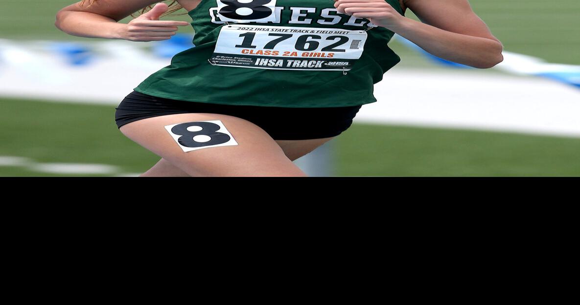 Photos Day 2 of the Illinois girls state track and field meet