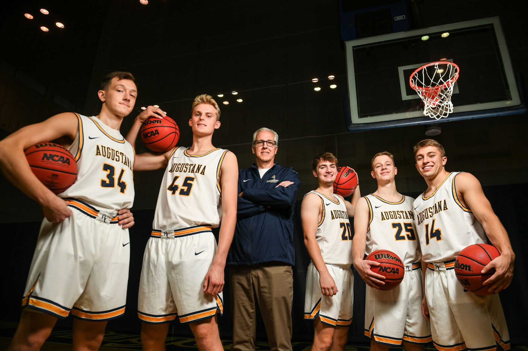 Augustana best sale basketball roster