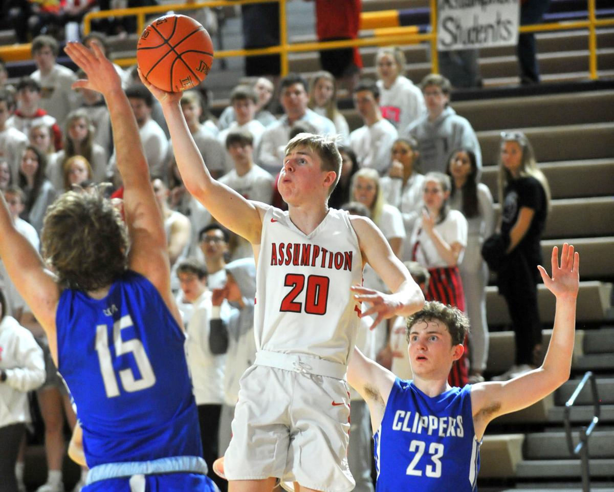 Cca Stops Assumption Short Of State Tournament High School Boys