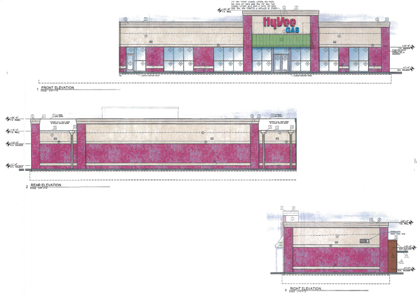Commission rezoning for proposed HyVee gas station Government and Politics