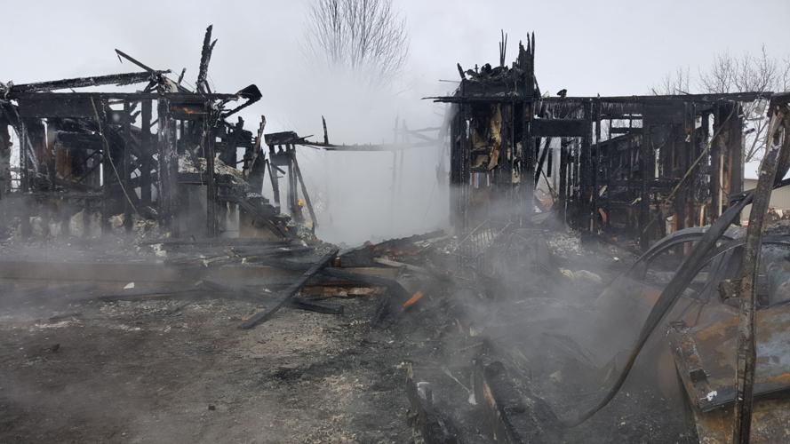 Grand Mound family displaced after blaze destroys home