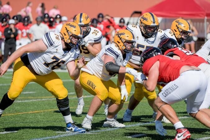Football returns to action on the road against North Park