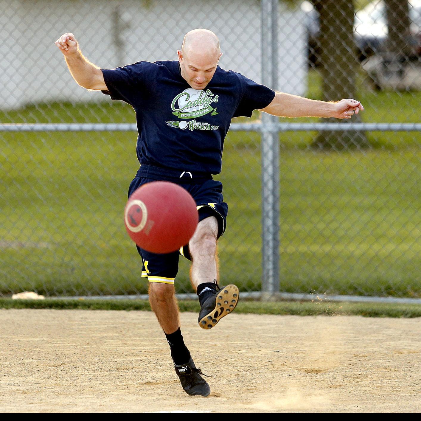 How To Kick A Homerun In Kickball Well Almost Youtube