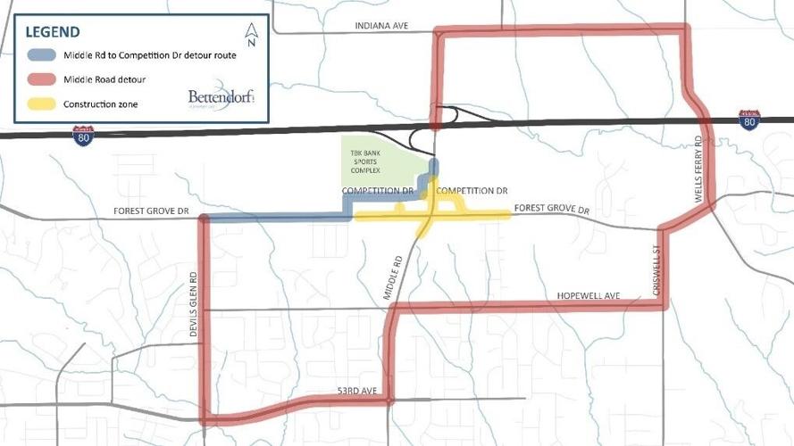 September 5th Forest Grove Drive Middle Road Traffic Change.jpg