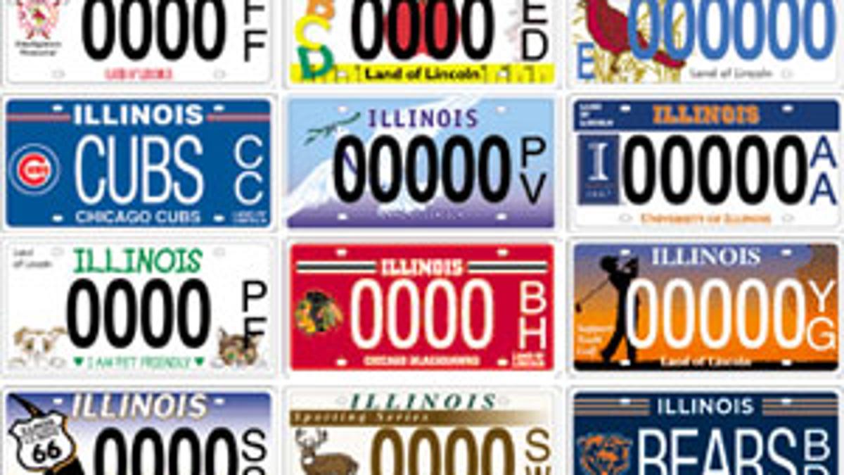 Illinois Proposals Would Create More Specialty License Plates Illinois News Qctimes Com Illinois Proposals Would Create More Specialty License Plates Illinois News Qctimes Com