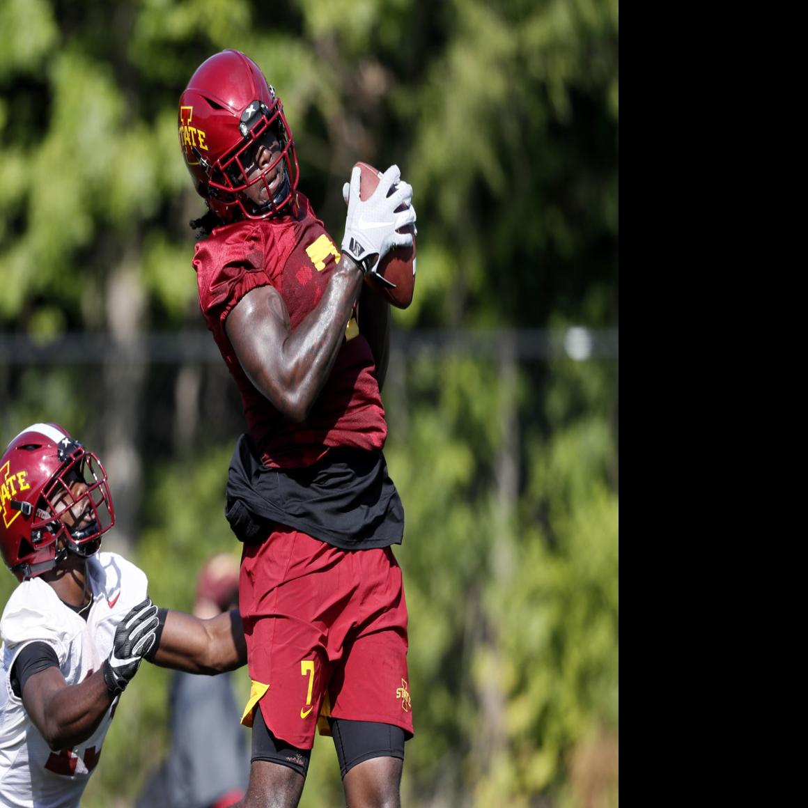 Cyclone Receivers Competing For Targets Iowa State Cyclones