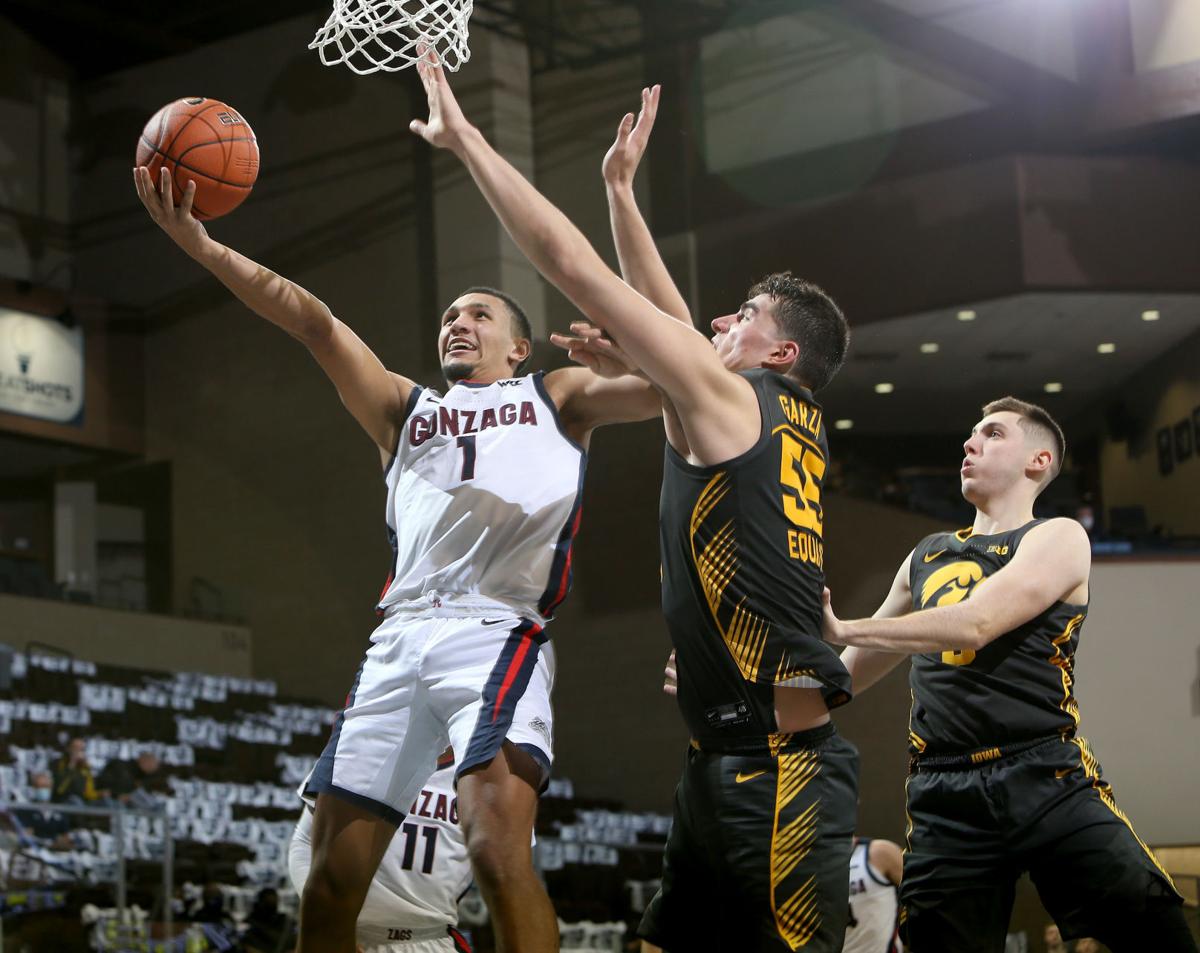 Hawkeyes Get An Education In Loss To Gonzaga College Sports Qctimes Com