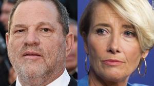 Emma Thompson's outburst over Harvey Weinstein