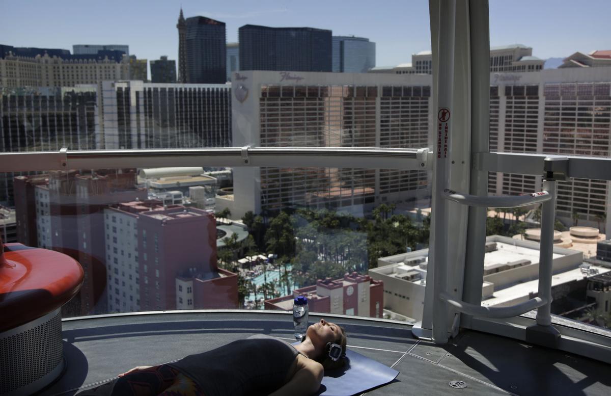Downward Dog in Vegas